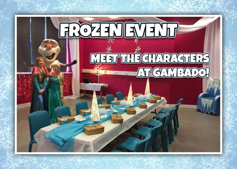 Gambado Frozen Events - Book Now!